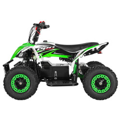 Pocket quad enfant 800w Probike Tirax 6" - vert Pocket Bike & Pocket Quad