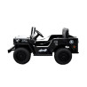 4x4 électrique enfant Jeep Willys noir, 4 moteurs 12v, télécommande parentale 2.4 Ghz Voitures électriques