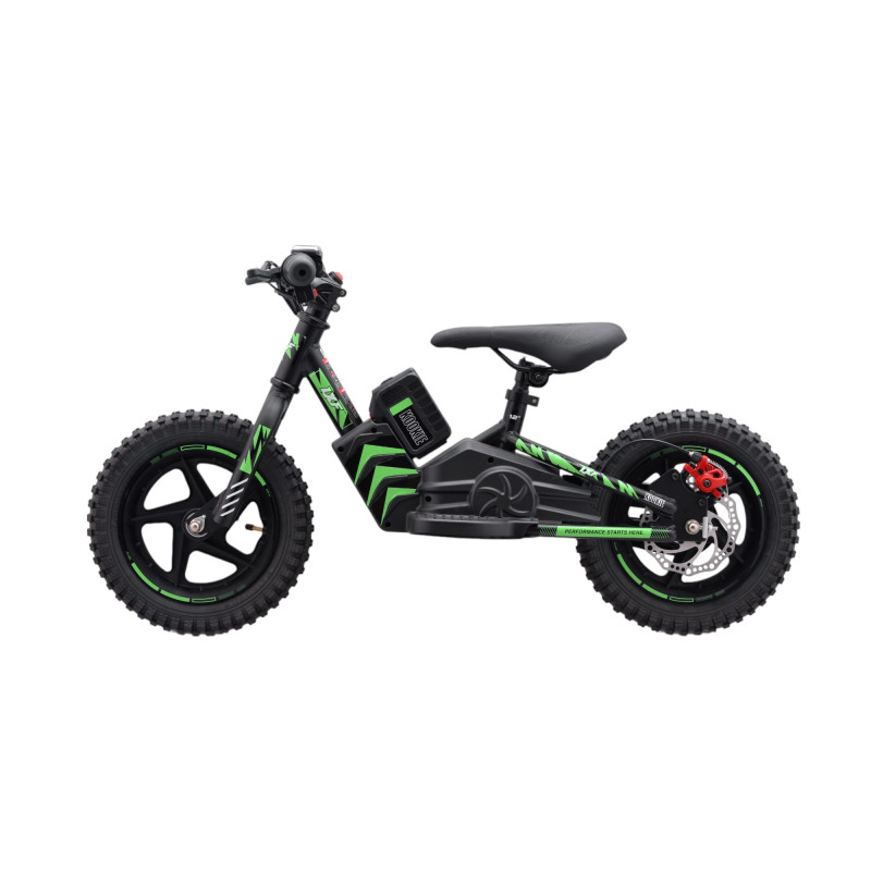 Draisienne électrique LXF Kookie 12" vert Voitures électriques