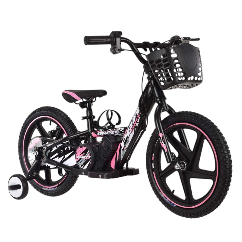 Draisienne électrique DREZY 250w 16“ Probike - rose Voitures électriques