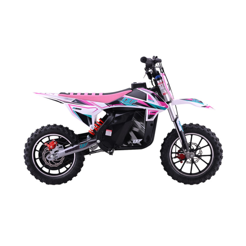 Pocket bike électrique LXF R550w - rose Pocket Cross / Pocket Quad electrique