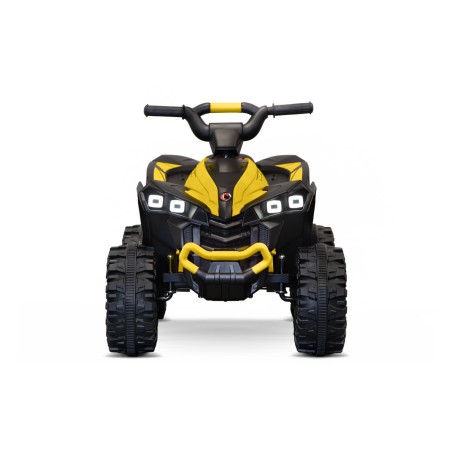 Quad électrique enfant LMR buzz jaune, 2 moteurs 35w, télécommande parentale 2.4 Ghz Quad enfant
