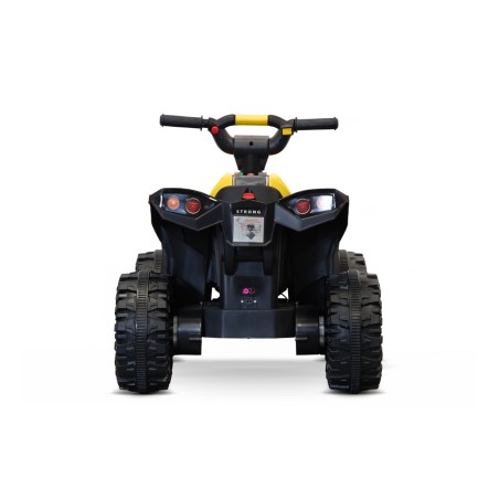 Quad électrique enfant LMR buzz jaune, 2 moteurs 35w, télécommande parentale 2.4 Ghz Quad enfant