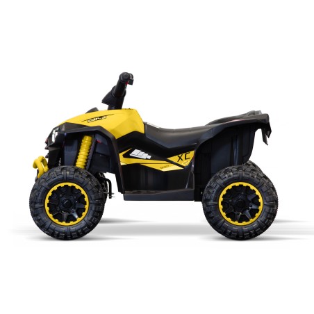 Quad électrique enfant LMR buzz jaune, 2 moteurs 35w, télécommande parentale 2.4 Ghz Quad enfant