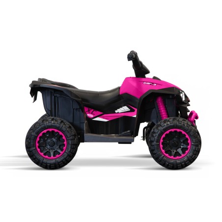 Quad électrique enfant LMR buzz rose, 2 moteurs 35w, télécommande parentale 2.4 Ghz Quad enfant