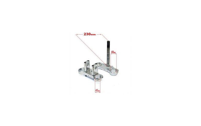 TÃ© de Suspensions Ã¸45 / Ã¸48mm - 230mm