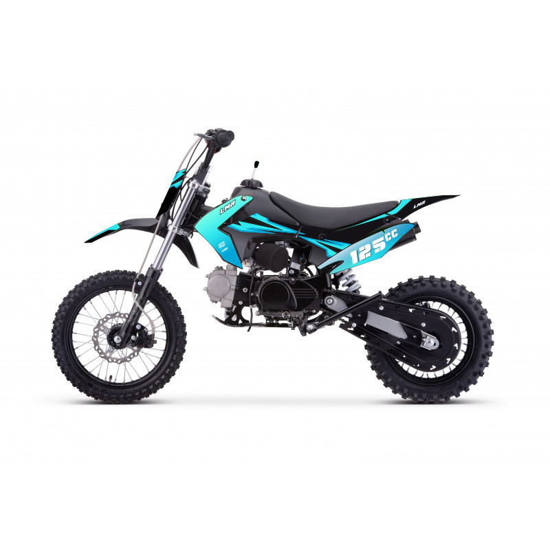 Dirt bike 125cc LMR 12/14" - bleu électrique