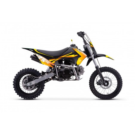 Dirt bike 125cc LMR 12/14" - jaune - LeMiniRider