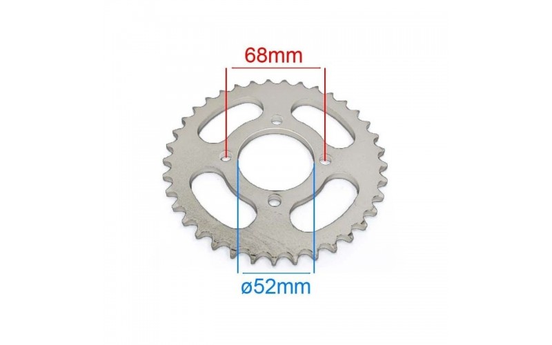 Couronnes et pignons 428 - Ã¸52mm - 43 dents