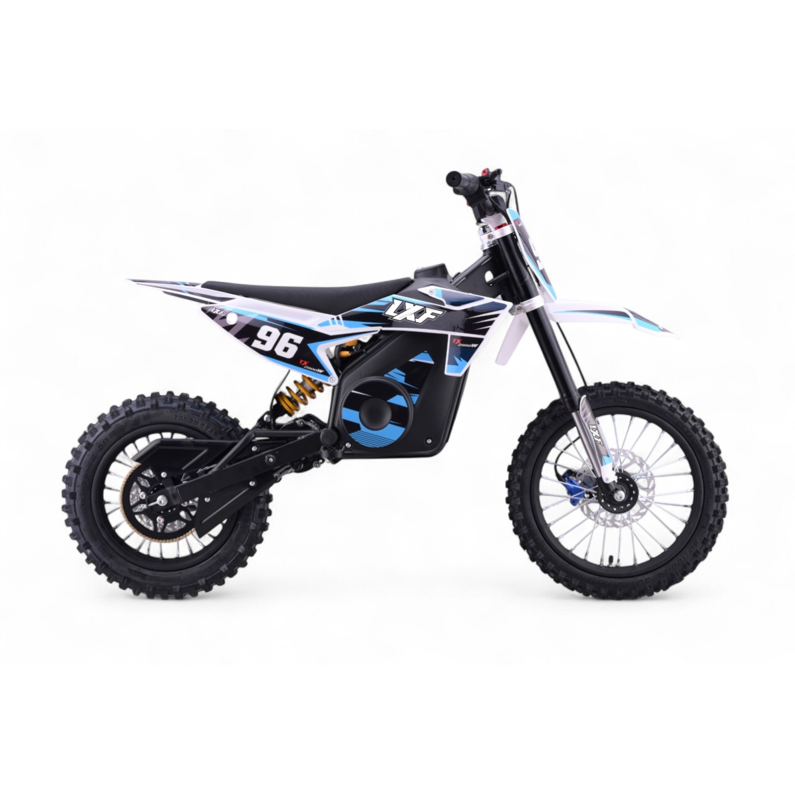 Dirt bike électrique LXF Mini R2000W 60v brushless - bleu - LeMiniR...