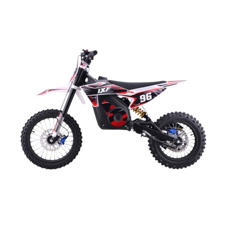 Dirt bike électrique LXF Mini R2000W 60v brushless - rouge - LeMini...