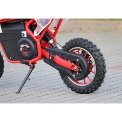 Dirt bike électrique LMR 1000W 36V e-ride 10"/10" - rouge - LeMiniR...