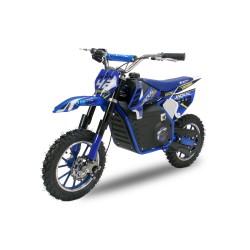 Dirt bike électrique LMR 1000W 36V e-ride 10"/10" bleu - LeMiniRider