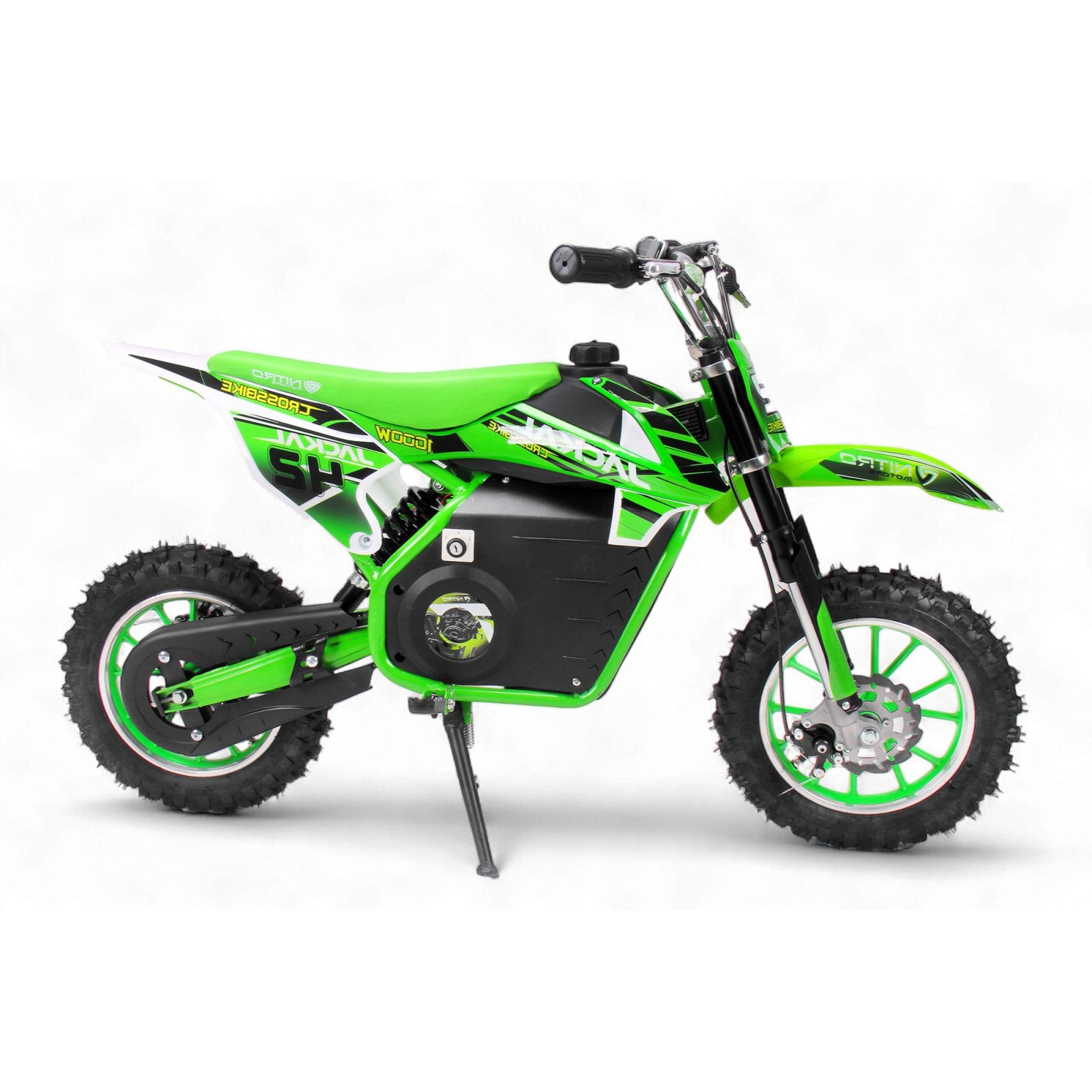Dirt bike électrique LMR 1000W 36V e-ride 10"/10" vert - LeMiniRider