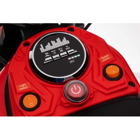 Pocket bike électrique enfant LMR S-700 rouge Pocket Bike & Pocket Quad
