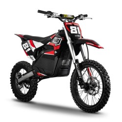 Dirt bike électrique NRJ 5000w 14/17" - rouge - LeMiniRider