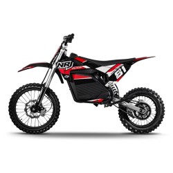 Dirt bike électrique NRJ 5000w 14/17" - rouge - LeMiniRider