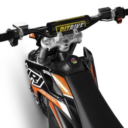 Dirt bike électrique NRJ 5000w 14/17" - orange - LeMiniRider