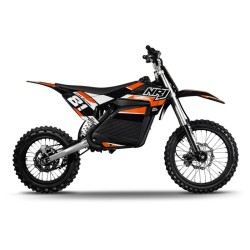 Dirt bike électrique NRJ 5000w 14/17" - orange - LeMiniRider