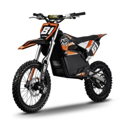 Dirt bike électrique NRJ 5000w 14/17" - orange - LeMiniRider