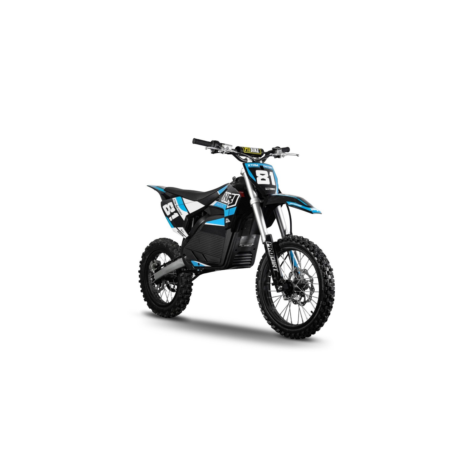Dirt bike électrique NRJ 5000w 14/17" - bleu - LeMiniRider