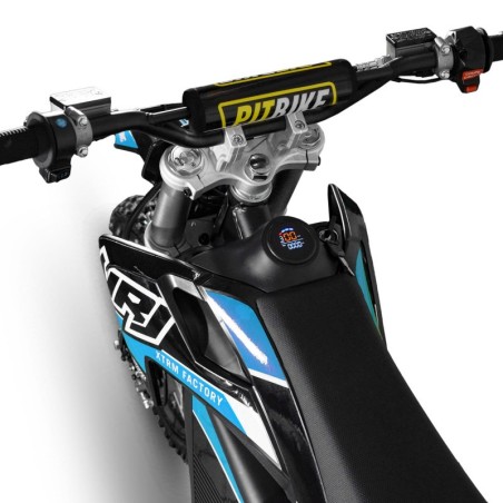 Dirt bike électrique NRJ 5000w 14/17" - bleu - LeMiniRider