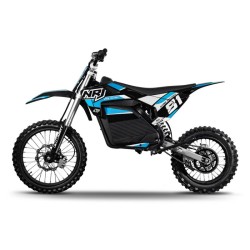 Dirt bike électrique NRJ 5000w 14/17" - bleu - LeMiniRider