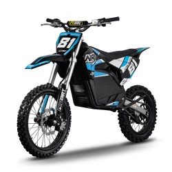 Dirt bike électrique NRJ 5000w 14/17" - bleu - LeMiniRider