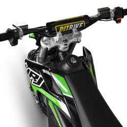 Dirt bike électrique NRJ 5000w 14/17" - vert - LeMiniRider