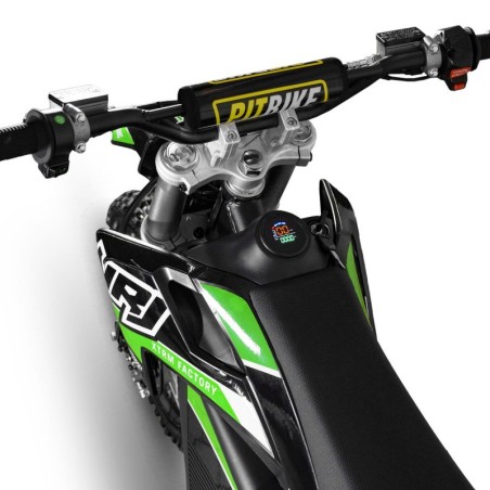 Dirt bike électrique NRJ 5000w 14/17" - vert - LeMiniRider