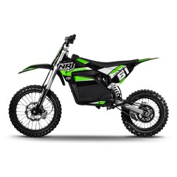 Dirt bike électrique NRJ 5000w 14/17" - vert - LeMiniRider