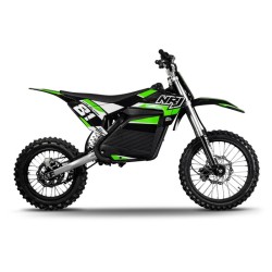 Dirt bike électrique NRJ 5000w 14/17" - vert - LeMiniRider