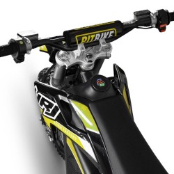 Dirt bike électrique NRJ 5000w 14/17" - jaune - LeMiniRider