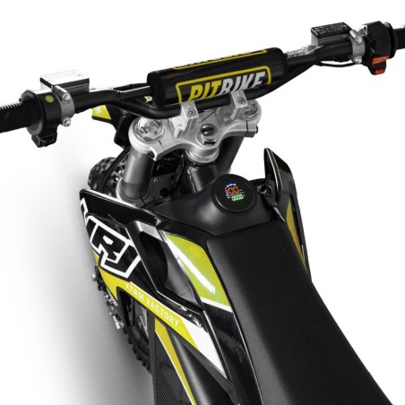 Dirt bike électrique NRJ 5000w 14/17" - jaune - LeMiniRider