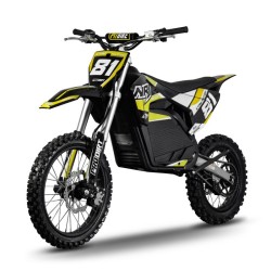 Dirt bike électrique NRJ 5000w 14/17" - jaune - LeMiniRider