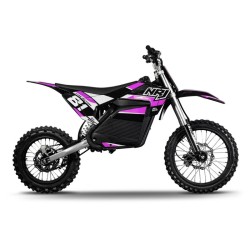 Dirt bike électrique NRJ 5000w 14/17" - rose - LeMiniRider
