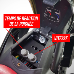 Dirt bike enfant électrique LMR 1600w rose - LeMiniRider