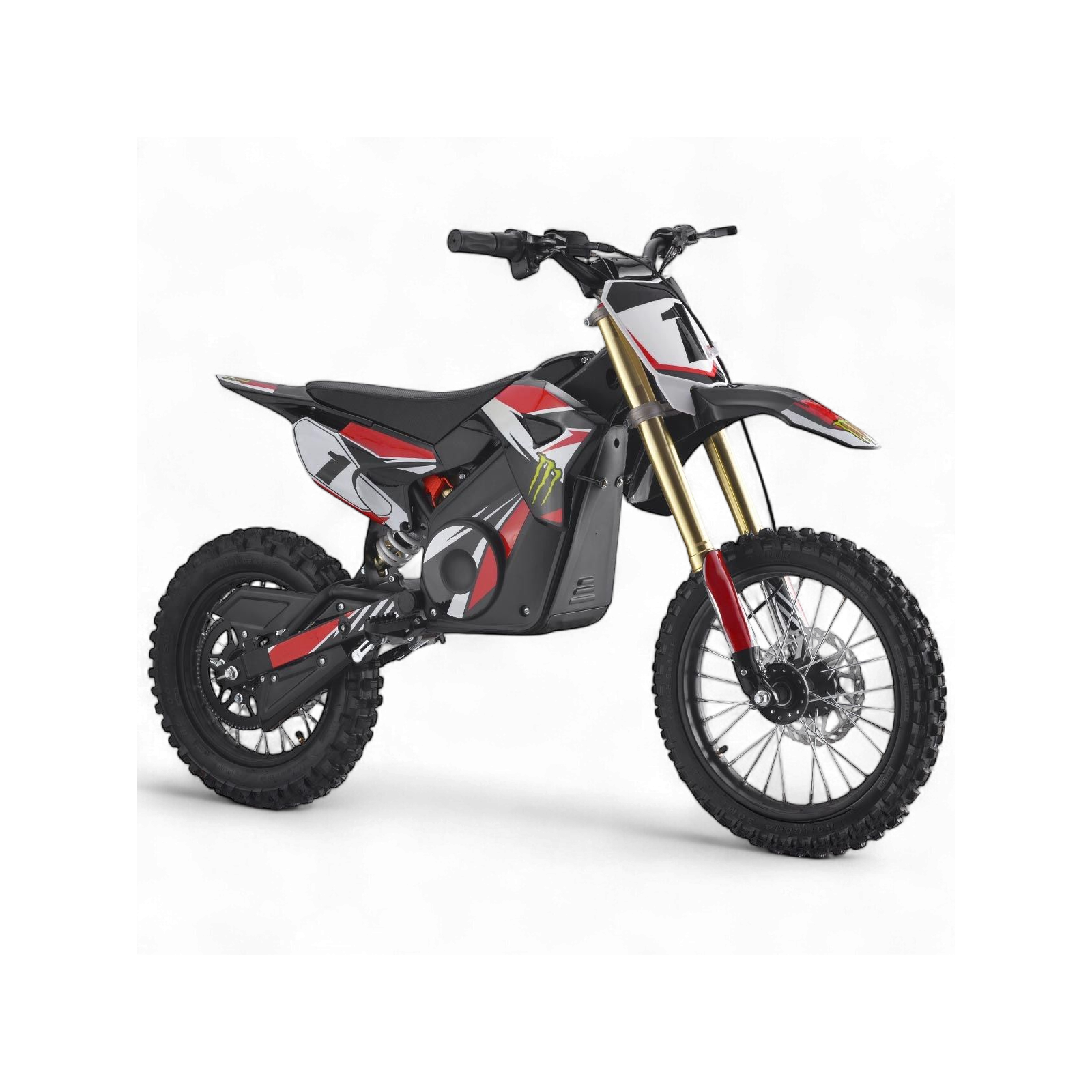 Dirt bike enfant électrique LMR 1600w rouge - LeMiniRider