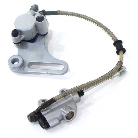 Pièces détachées Dirt bike, Pit bike Frein arriÃ¨re Mono Piston axe Ã¸12mm - Gris LMR PARTS