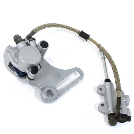 Pièces détachées Dirt bike, Pit bike Frein arriÃ¨re Mono Piston axe Ã¸15mm - Gris LMR PARTS