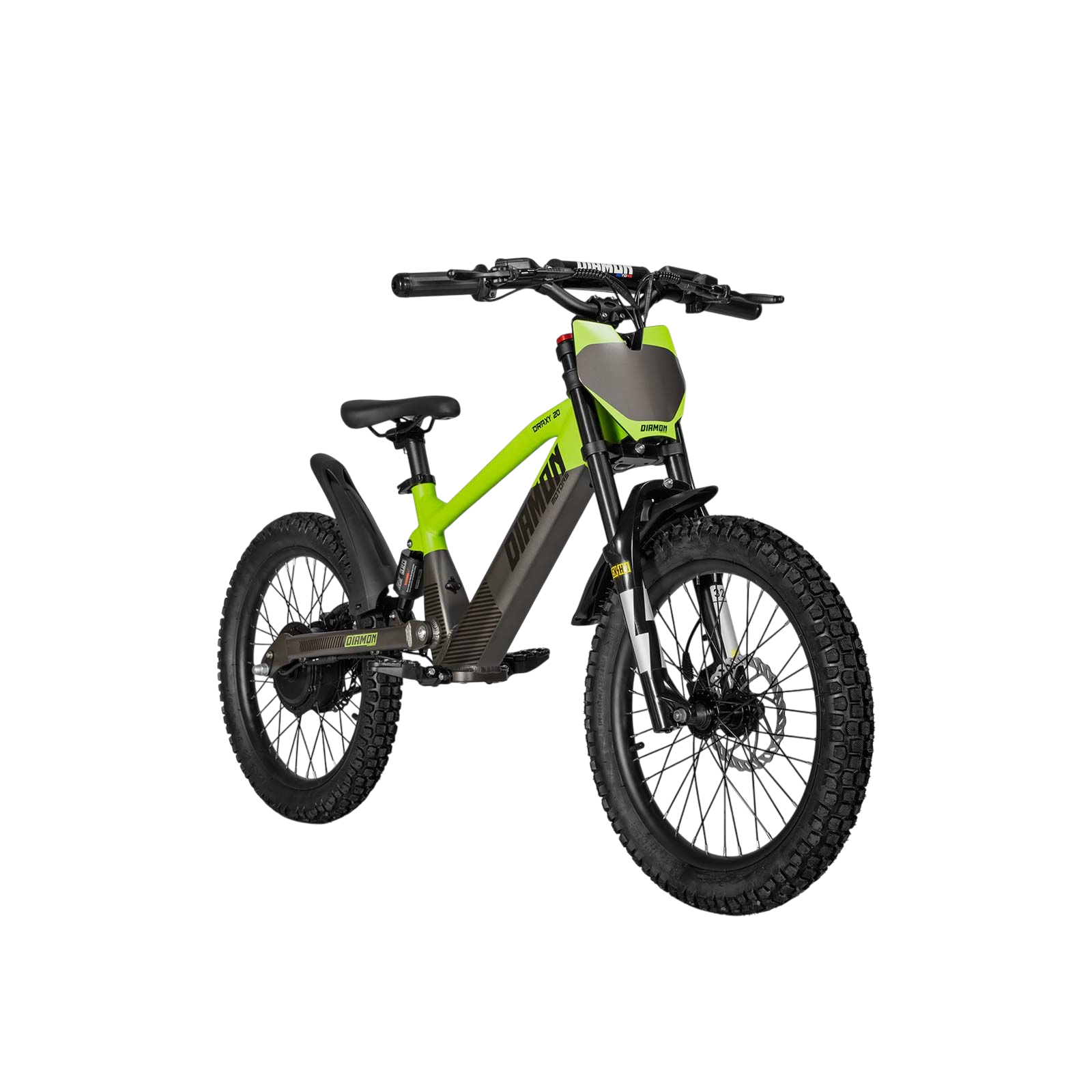 Draisienne électrique enfant diamon draxy 18" vert