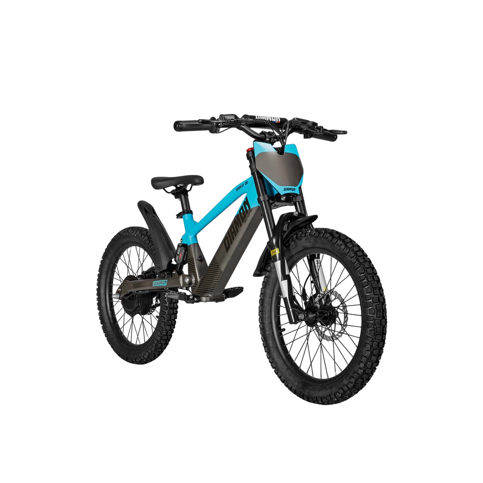 Draisienne électrique enfant diamon draxy 18" bleu