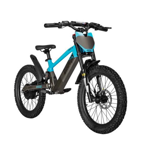 Draisienne électrique enfant diamon draxy 18" bleu