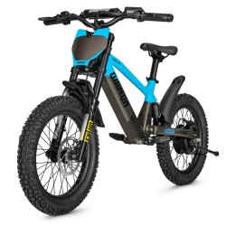 Draisienne électrique enfant diamon draxy 18" bleu