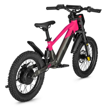 Draisienne électrique enfant diamon draxy 20" rose