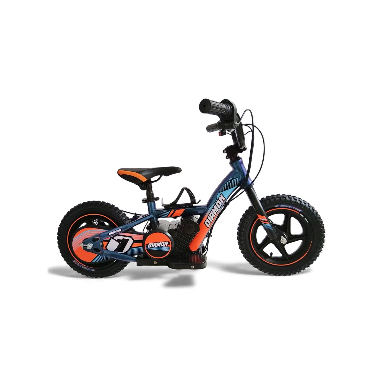 Draisienne électrique enfant Diamon draxy 12" orange