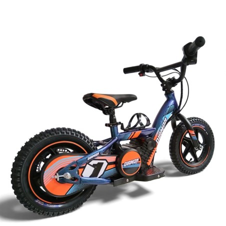Draisienne électrique enfant Diamon draxy 12" orange