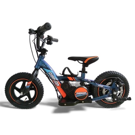 Draisienne électrique enfant Diamon draxy 12" orange