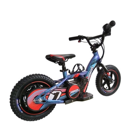 Draisienne électrique enfant Diamon draxy 12" rouge