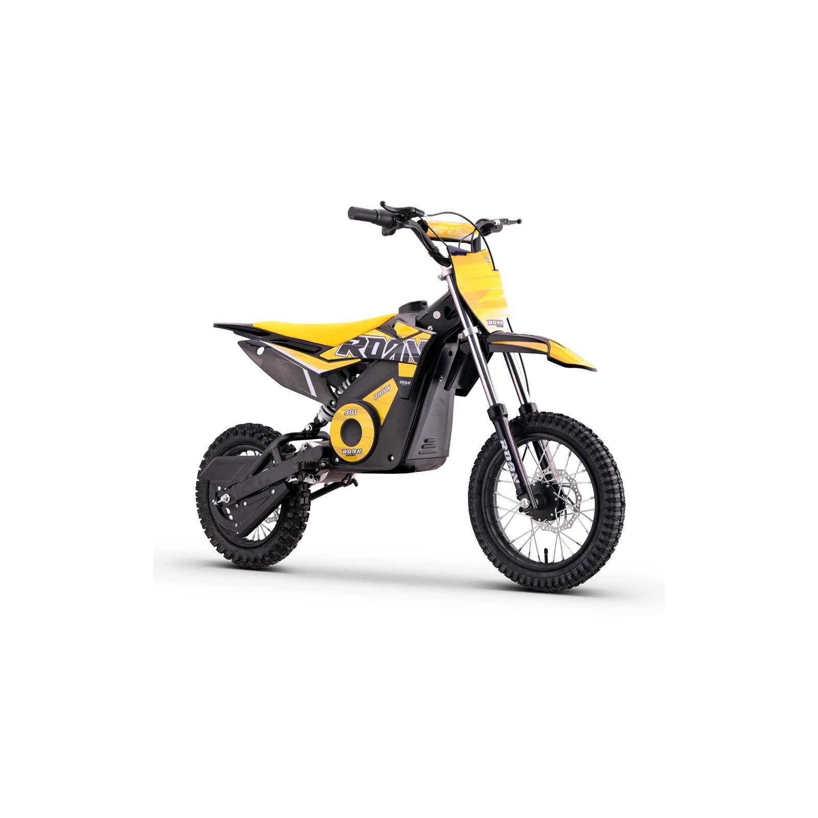 Dirt bike électrique LMR 800w Roan 10/12" jaune - LeMiniRider